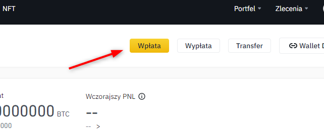 Binance wplata euro