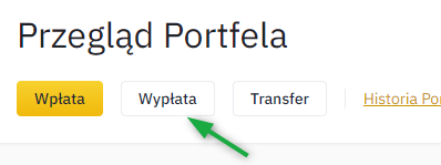 Jak wypłacić kryptowaluty z Binance?