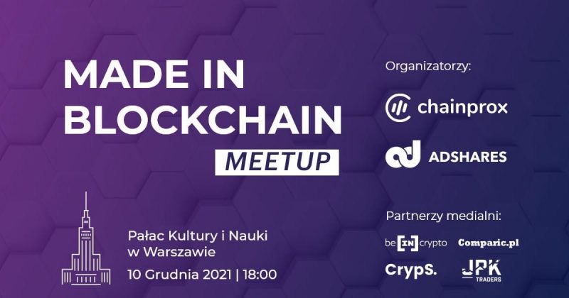 Made in Blockchain Meetup już w tym tygodniu