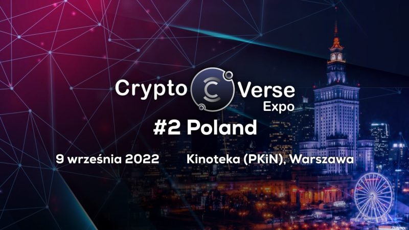 Targi i Konferencja CryptoVerse Expo #2 Poland już 9 września w warszawskiej Kinotece