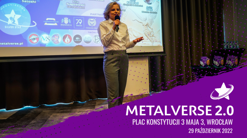 Kolejne wydarzenie idealne na krypto zimę. Zapraszamy na konferencję #Metalverse 29.10 we Wrocławiu. Z okazji objęcia wydarzenia naszym patronatem mamy do rozdania 2 wejściówki!