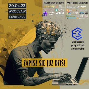 Zapraszamy Was serdecznie na kolejne wydarzenie edukacyjne poświęcone technologii web3 i blockchain, które odbędzie się dzięki uprzejmości koła naukowego HossaPro Capital z Uniwersytetu Ekonomicznego we Wrocławiu.