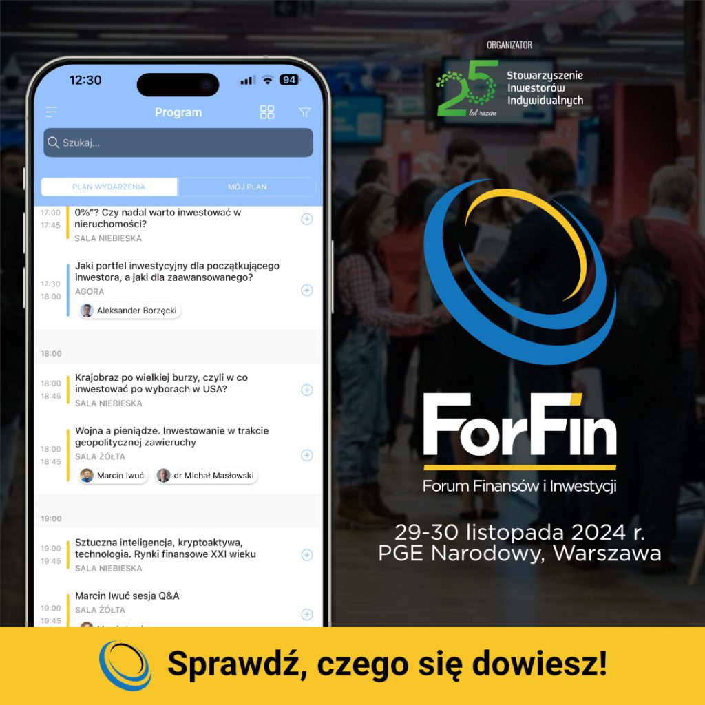 ForFin 2024 – największe wydarzenie finansowe w Polsce
