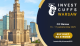 Baner Invest Cuffs Warsaw 2025 z Pałacem Kultury i Nauki; 16–17 października 2025, CIC Warsaw; przycisk „Kup bilet na stronie”; adres investcuffs.pl/warsaw2025
