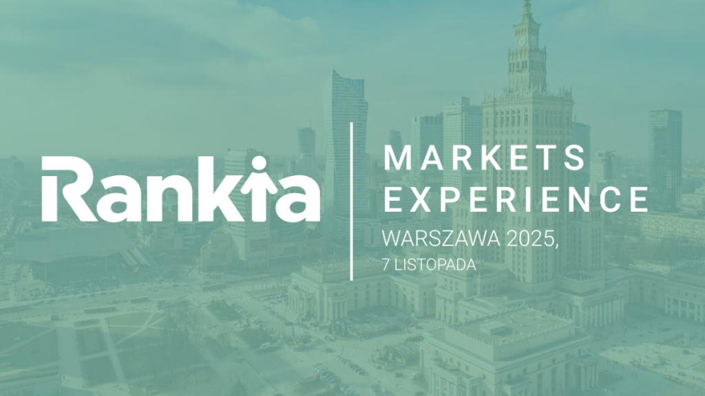 Grafika główna Rankia Markets Experience Warszawa 2025 – wydarzenie dla inwestorów i traderów 7 listopada